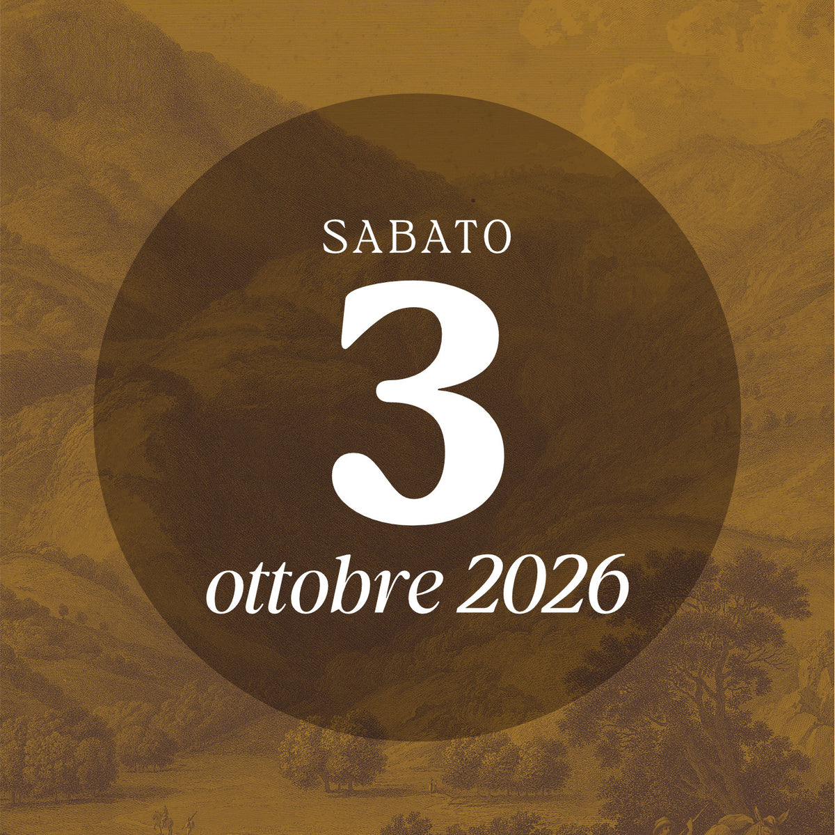 Sabato 3 Ottobre 2026 - Visita guidata