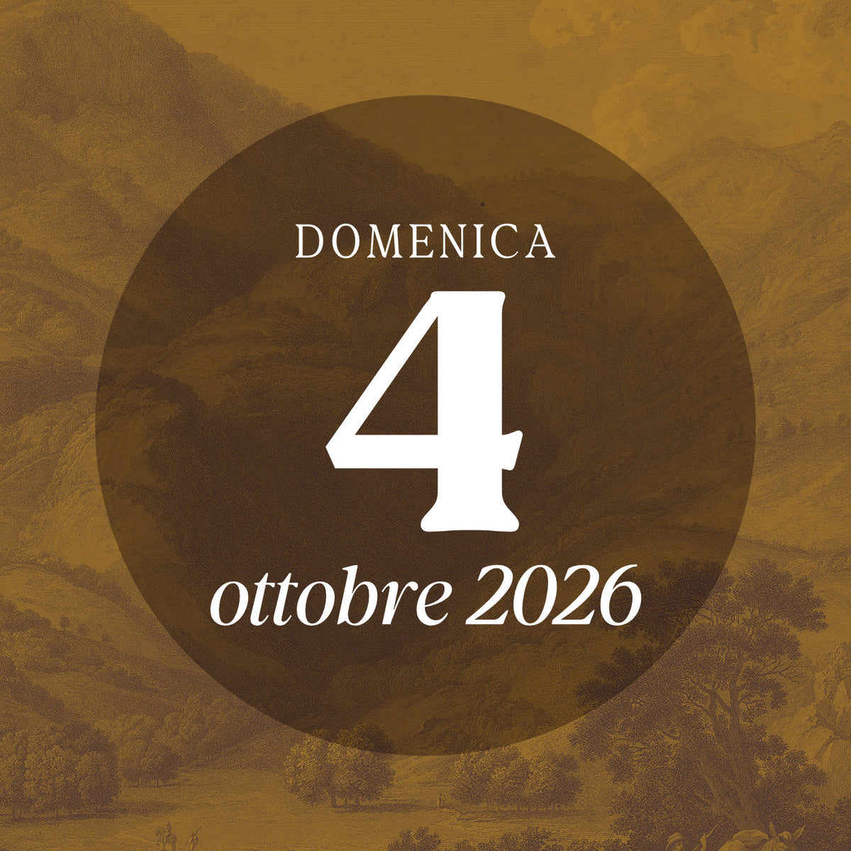 Domenica 4 Ottobre 2026 - Visita guidata