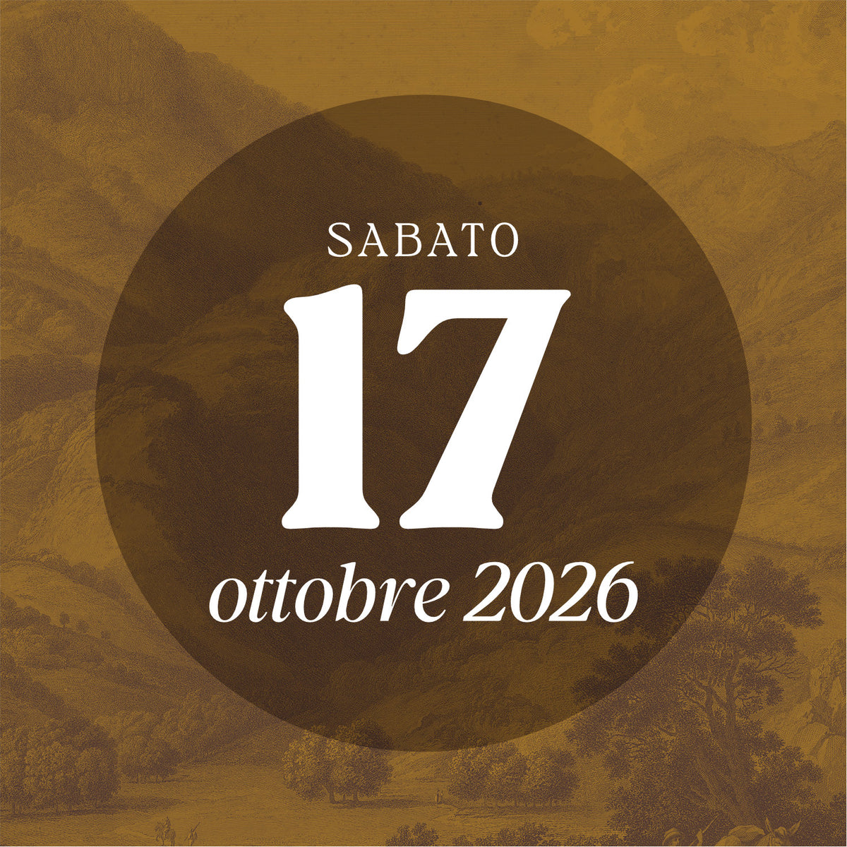 Sabato 17 Ottobre 2026 - Visita guidata