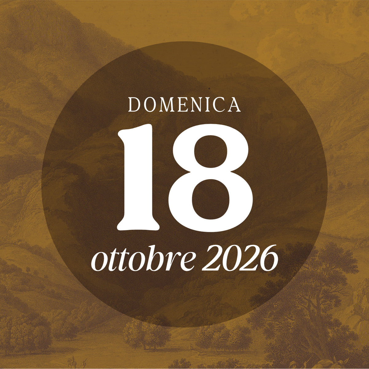 Domenica 18 Ottobre 2026 - Visita guidata