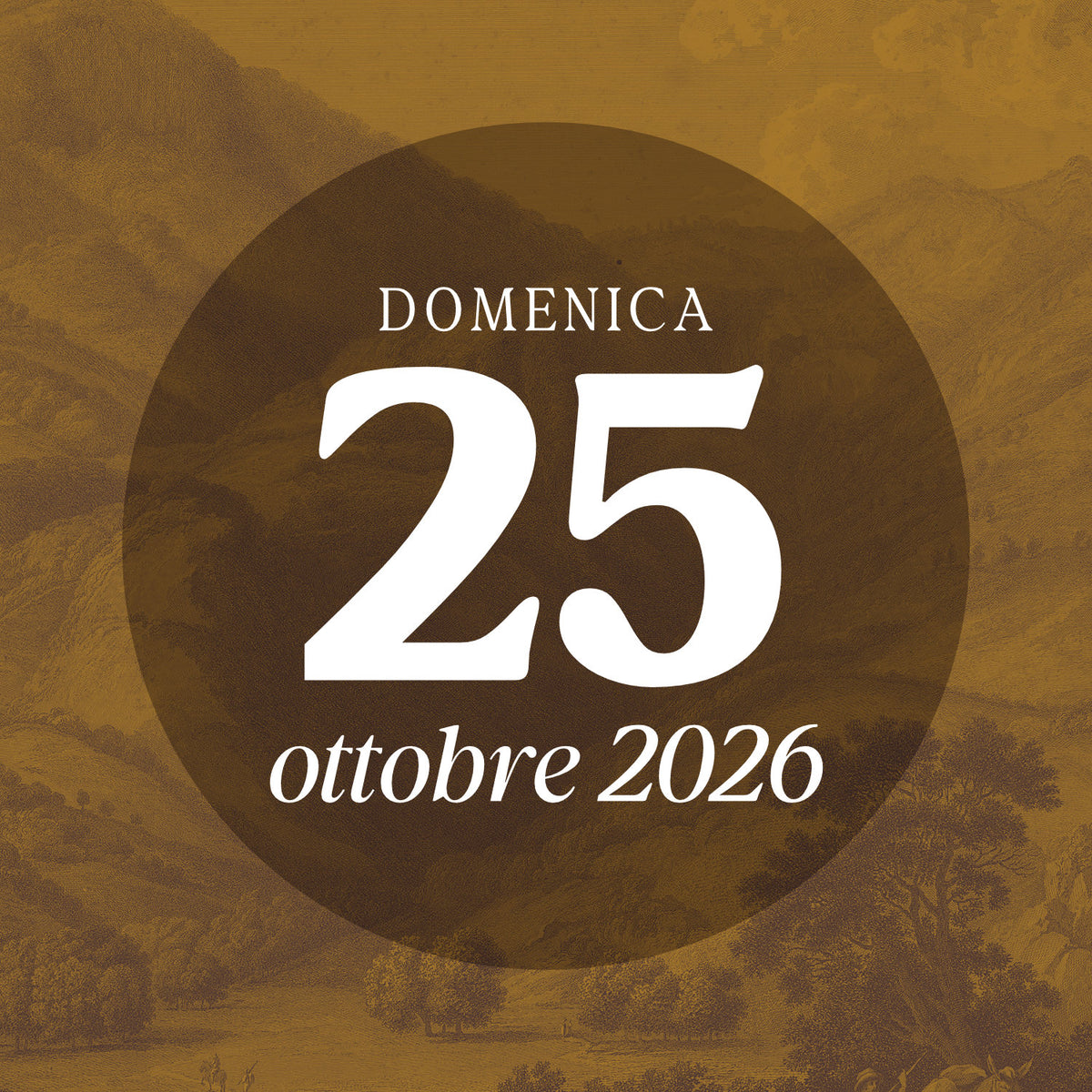 Domenica 25 Ottobre 2026 - Visita guidata