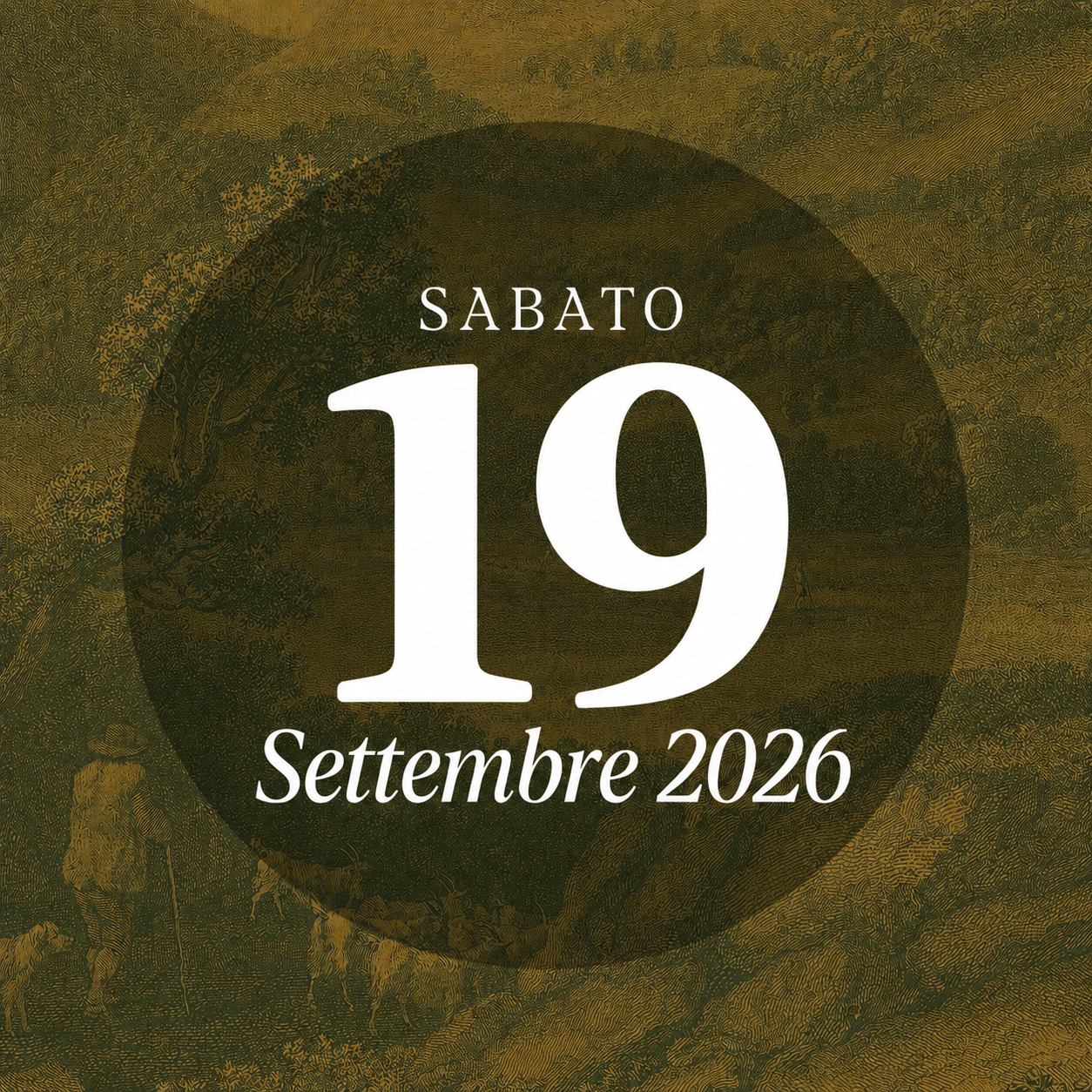 Sabato 19 Settembre 2026 - Visita Speciale